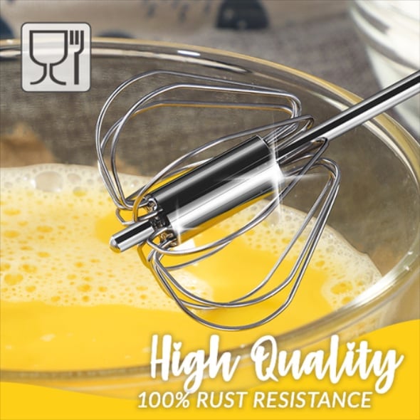 Cofeficent Stainless Steel Semi-Automatic Whisk