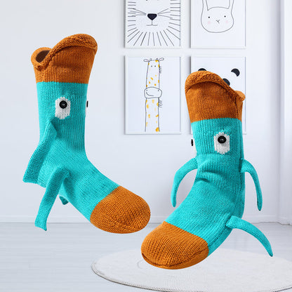 Animal Knitted Socks Unisex Novelty Winter Warm