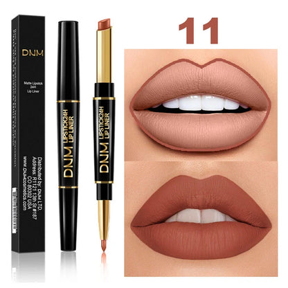 2-in-1 Waterproof Lipstick Lip Liner