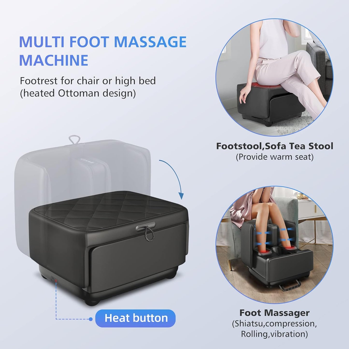 💥Summer Sale ✨ 2 in 1 Foot Massager