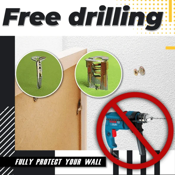 (🎅Super Hot Sale - 🔥Save 49%) Self-Drilling Anchor Screws