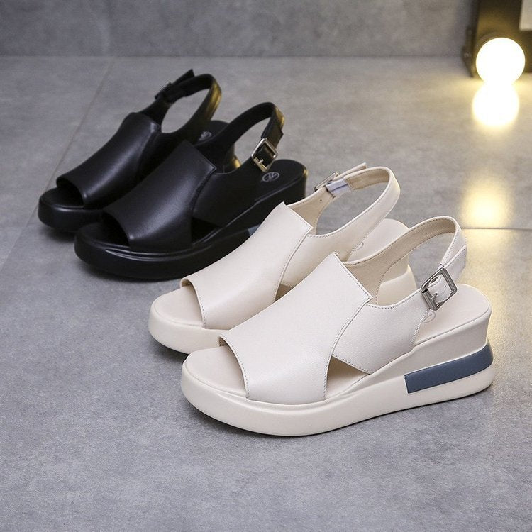 💥Last Day Promotion 50% OFF🔥 - ✨Women's Summer Fashion Waterproof Platform High-Heeled Sandals