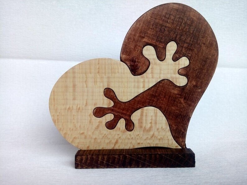 🔥Valentine's Day Sale 49% OFF - 💞Wooden Heart Love