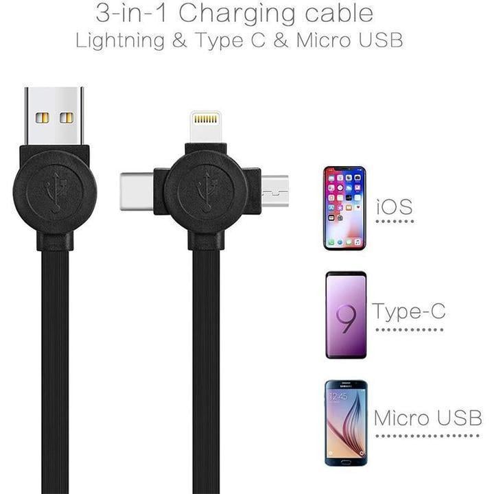 🔥Summer Hot Sale 48% OFF🔥 Three In One Charging Cable Roll