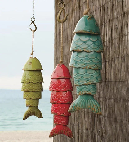 🎏🎏Colored Koi Fish Wind Chime