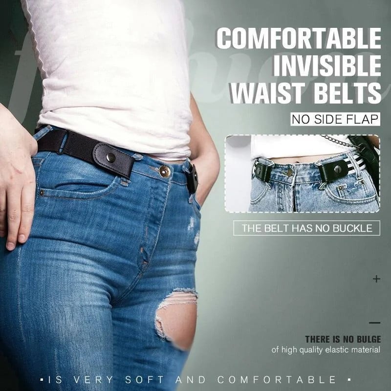 (🔥 Hot Sale- 49% OFF🔥) Buckle-free Invisible Elastic Waist Belts