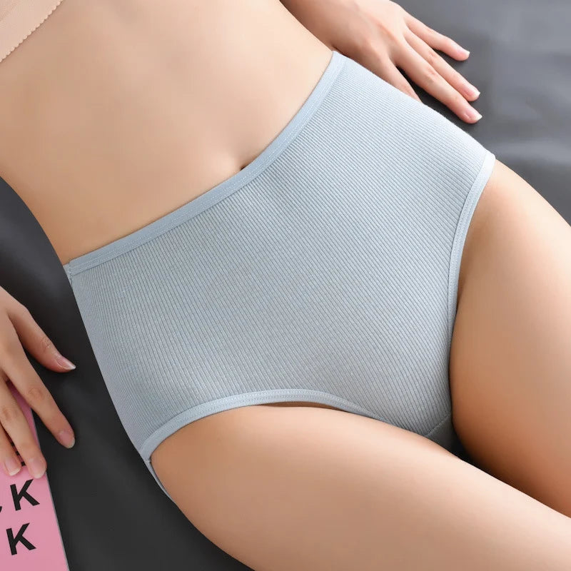 🔥🔥ladies high waist hygroscopic underwear