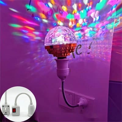 🔥HOT SALE - Colorful Rotating Disco Ball Light