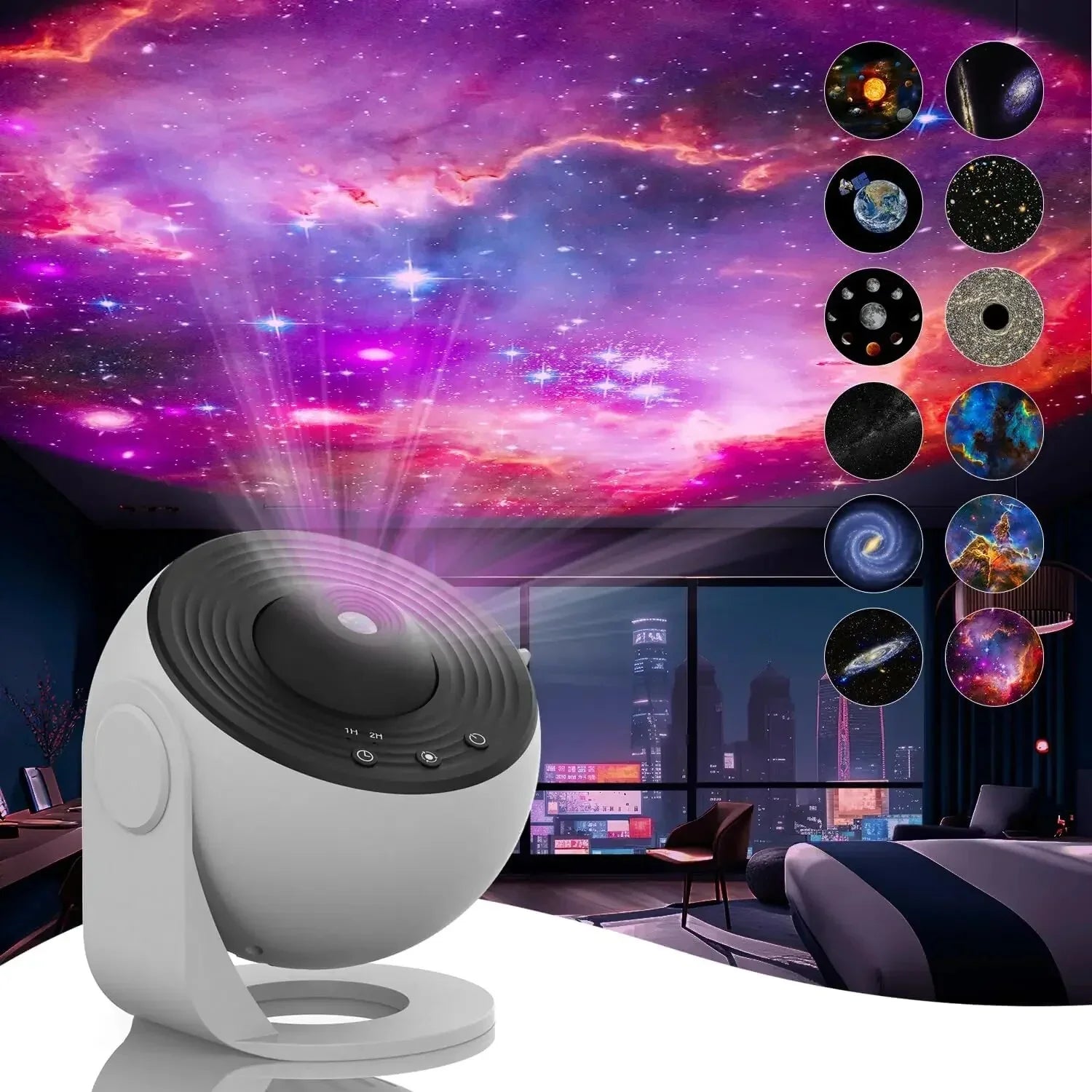 Jwere Galaxy Starry Sky Projector 