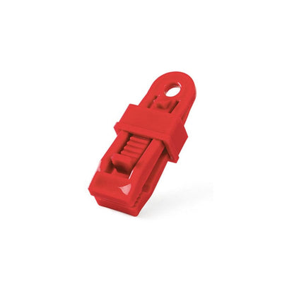 Adjustable robust locking handle clip