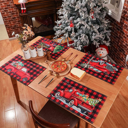 Christmas Plaid Placemat