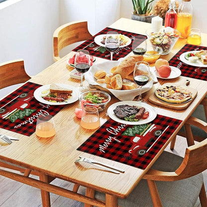 Christmas Plaid Placemat