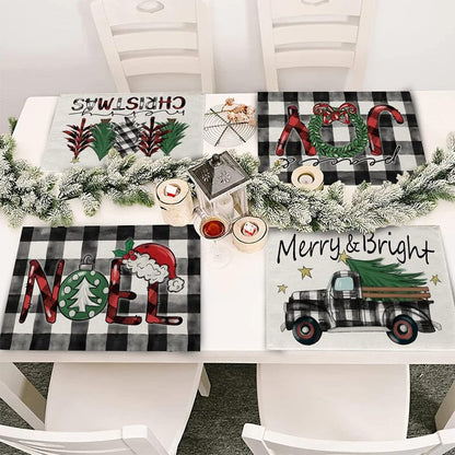 Christmas Plaid Placemat