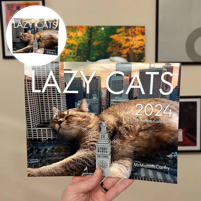 2024 Lazy Cat Calendar