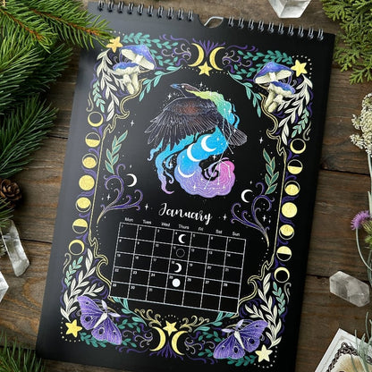 Calendar With Moon Phases