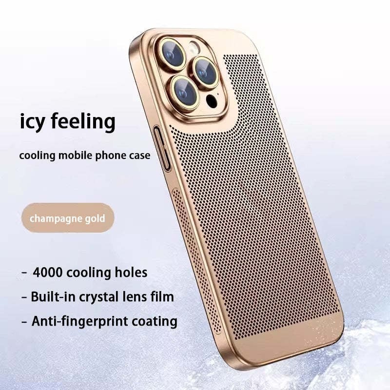 Creationg Electroplating Heat Dissipation Phone Case