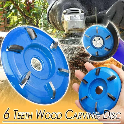 3/6 Teeth Woodcarving Disc