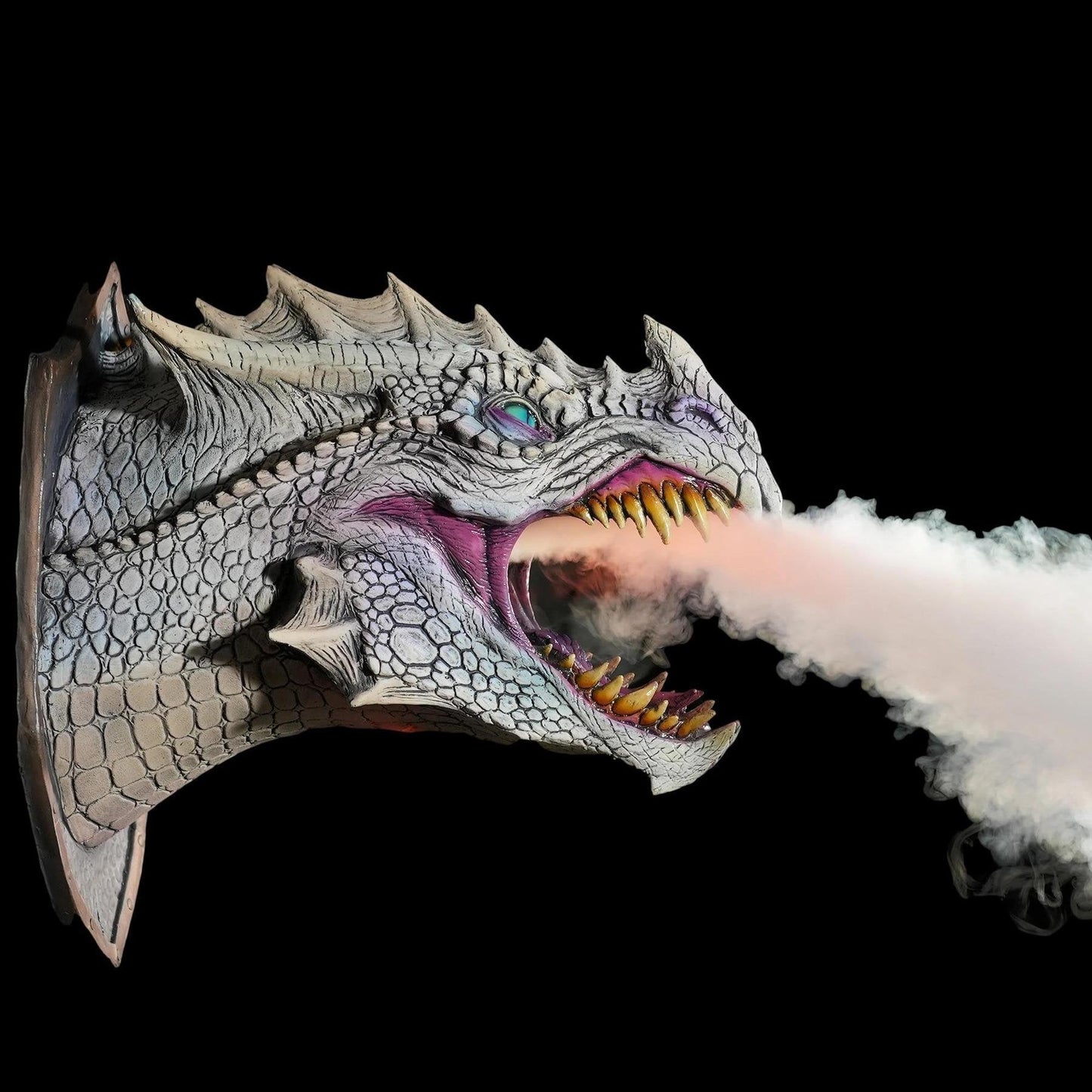 🐲Dragon Head Wall Mount Prop("Smoke & Fire")