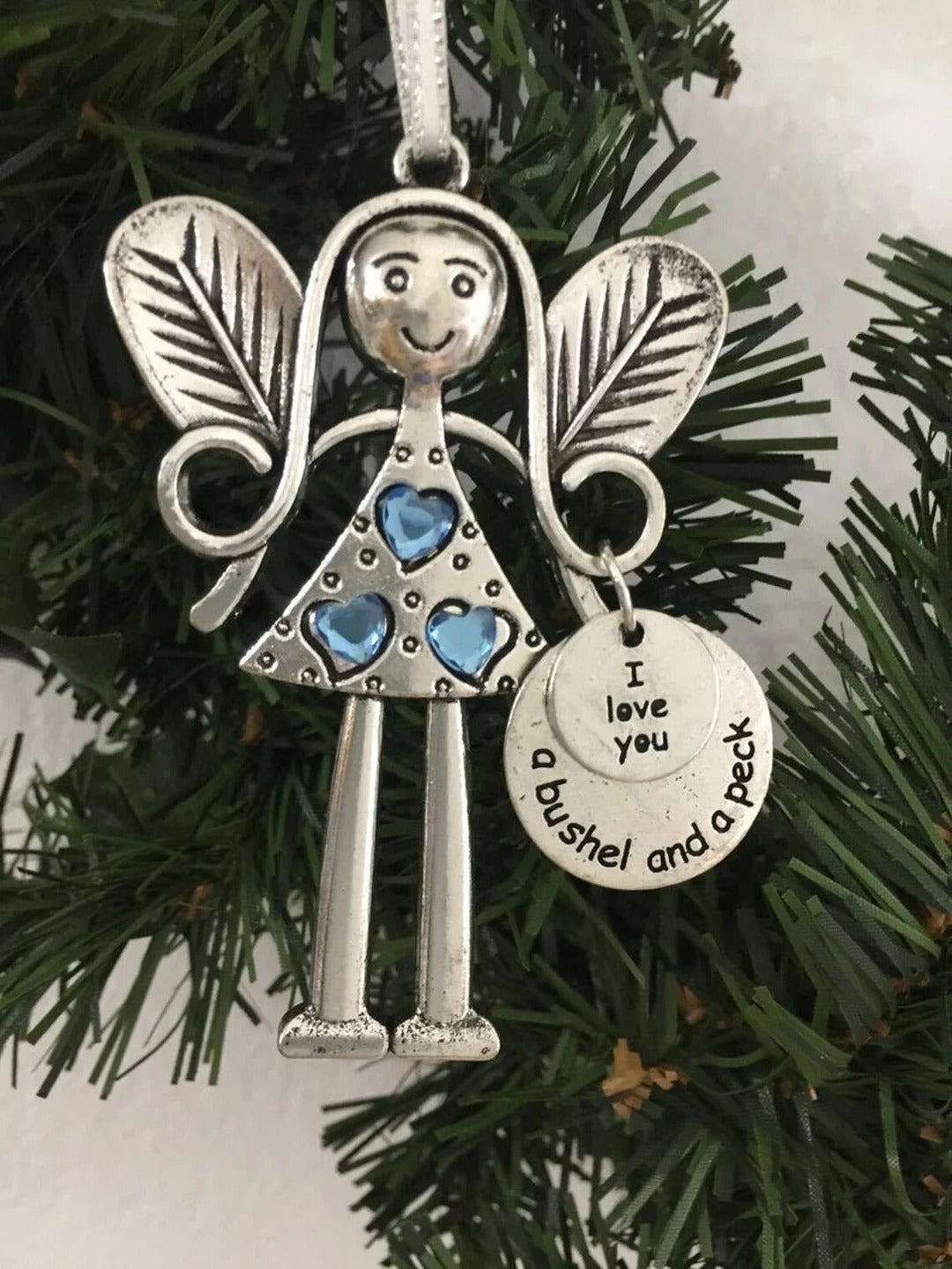 💗Crazy Beautiful Friends Forever -👼 Angel Ornament Christmas Gift