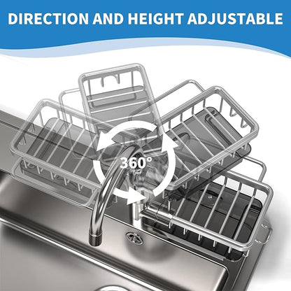 (2024 New Arrival) Kitchen Sink Faucet Organizer