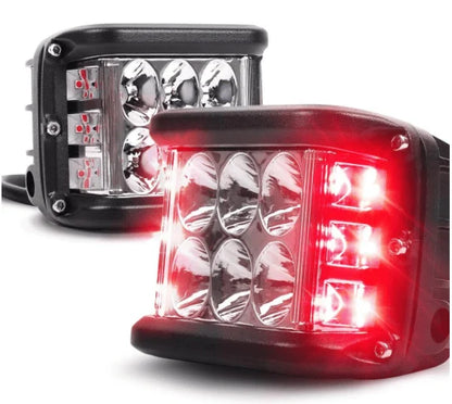 Car Dual Sides LED Dual Color Light