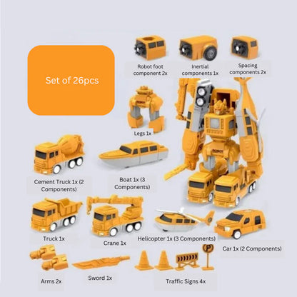 Constructo Modular Transforming Toy Set