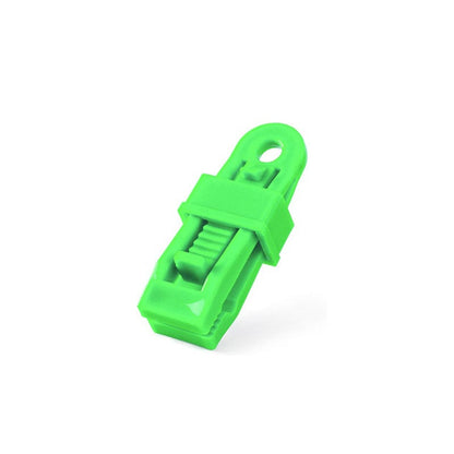 Adjustable robust locking handle clip