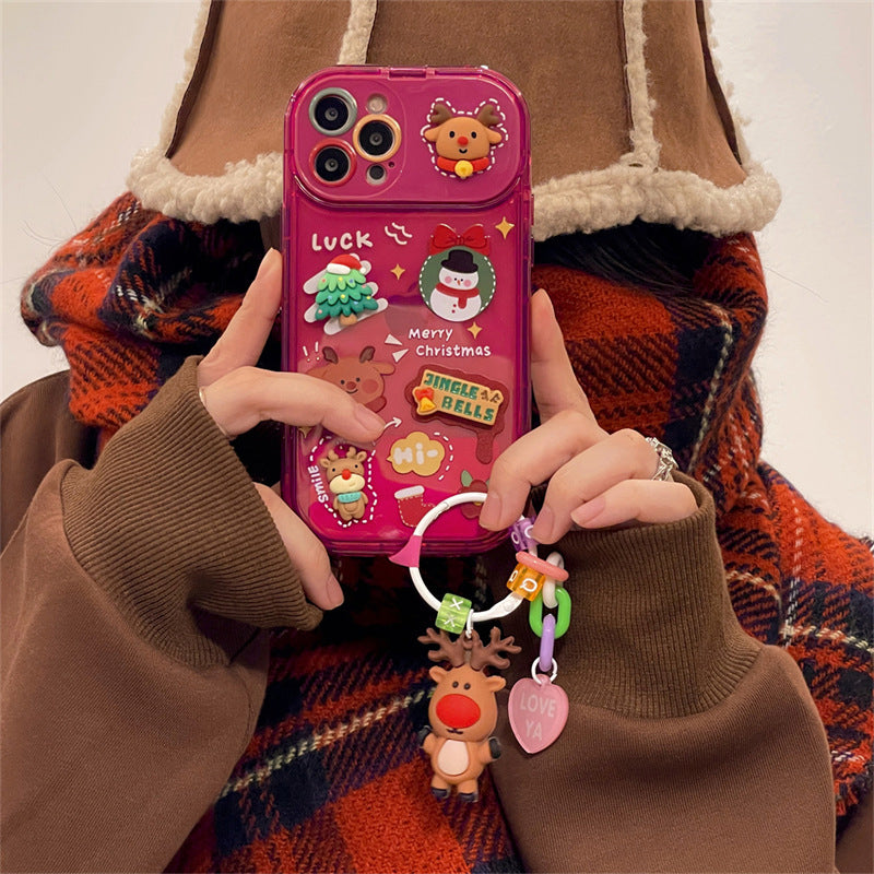 Christmas Tree Pendant iPhone Cover with Mirror