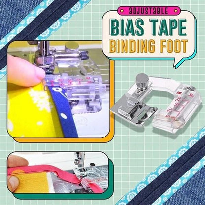 Maximumf Adjustable Bias Tape Binding Foot