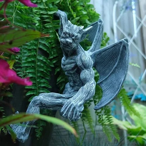 (🔥HOT SALE NOW 49% OFF) - Dragon Winged Gargoyle Fence Hanger