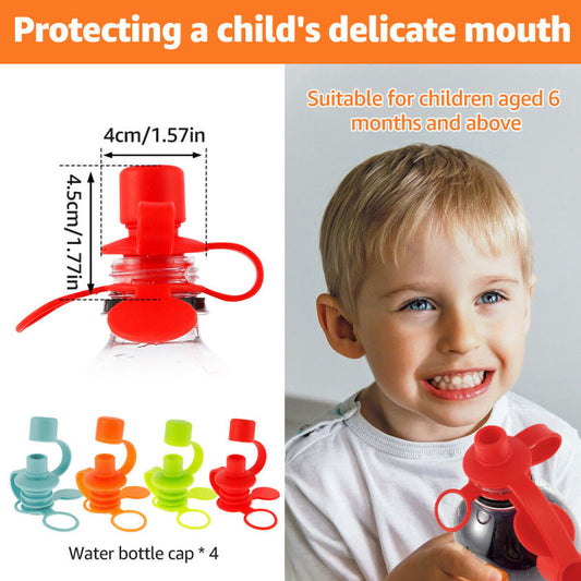 Baby Silicone Water Bottle Cap