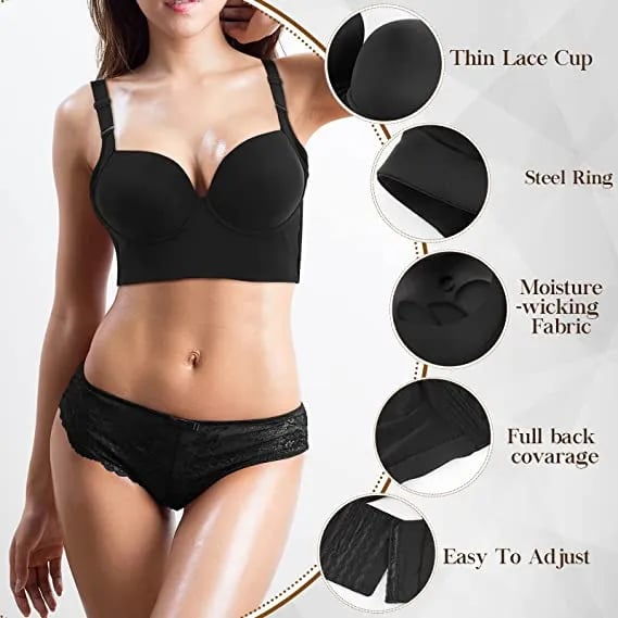 Bra with shapewear incorporated