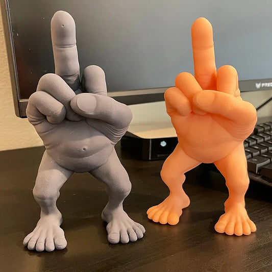 🤣Middle Finger Figure With Legs