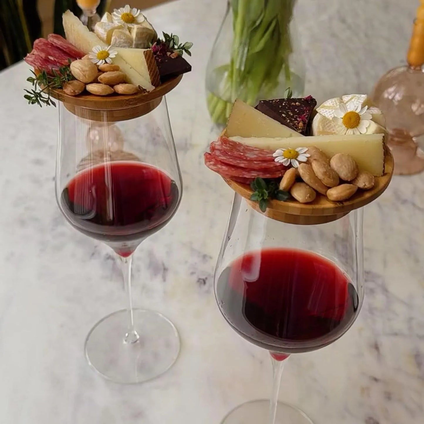 🍷Wine Glass Charcuterie Topper