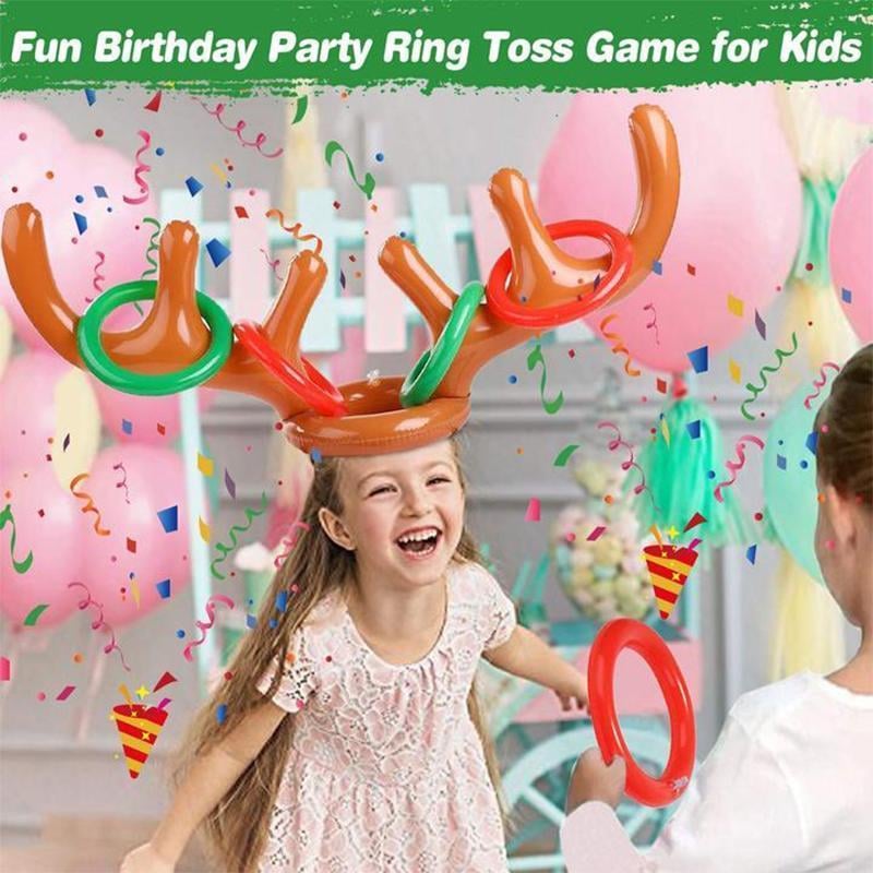 🎄Christmas Reindeer Antler Ring Tossing Game🎄