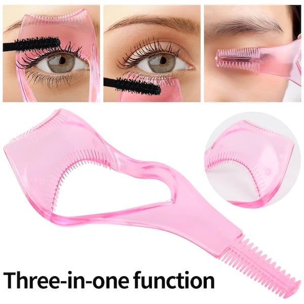 Latulo 3 in 1 Eyelashes Tools Mascara Shield Applicator Guard