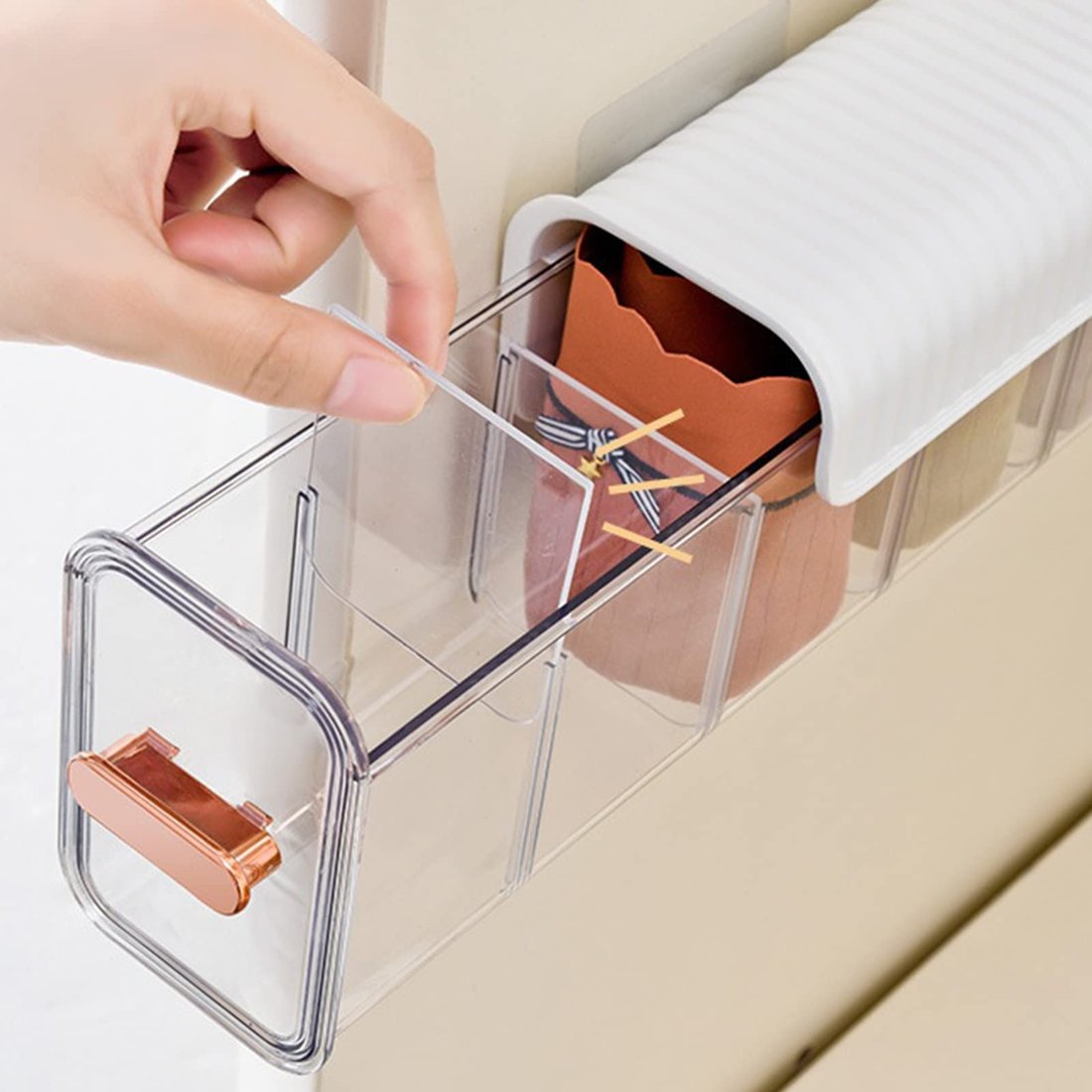 Clear Wall Mounted Organizer