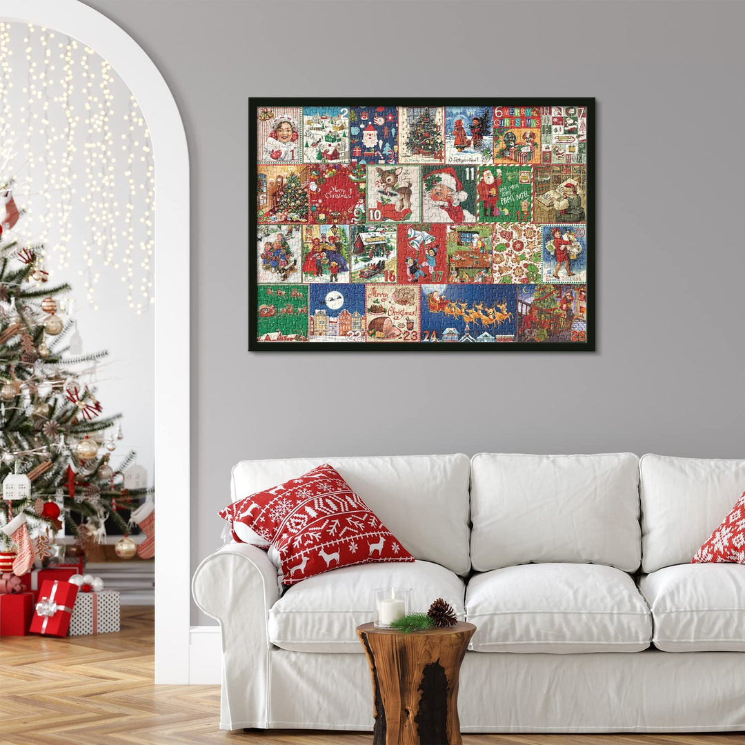 🎄Christmas Hot Sale🔥Christmas Advent Calendar Jigsaw Puzzle 🧩