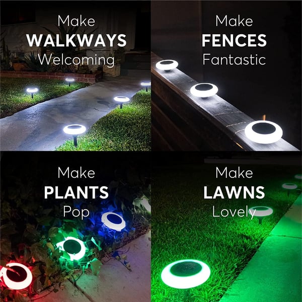 Colorful Solar Lights Outdoor