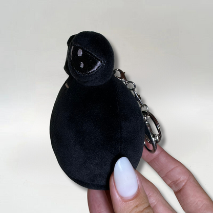 Black Mini POU Keychain