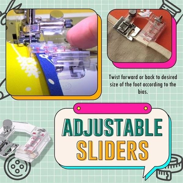 Maximumf Adjustable Bias Tape Binding Foot