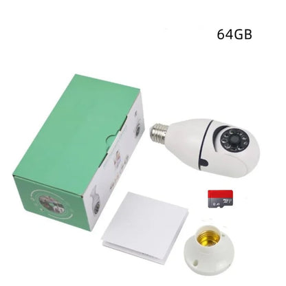 5G Wireless Wifi Light Bulb Security Camera