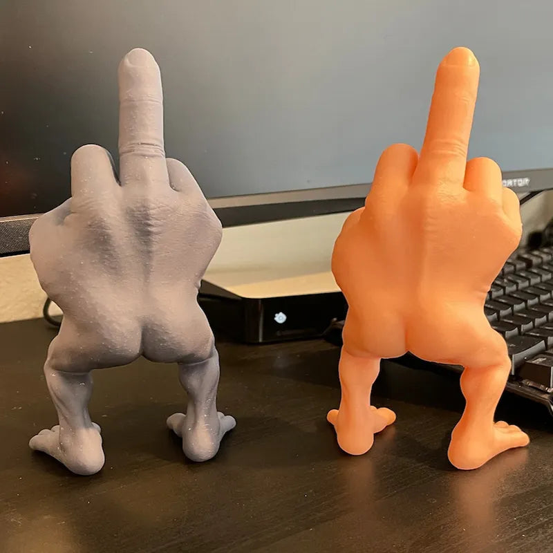 🤣Middle Finger Figure With Legs