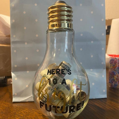 💡Here's To A Bright Future - Graduation Gift