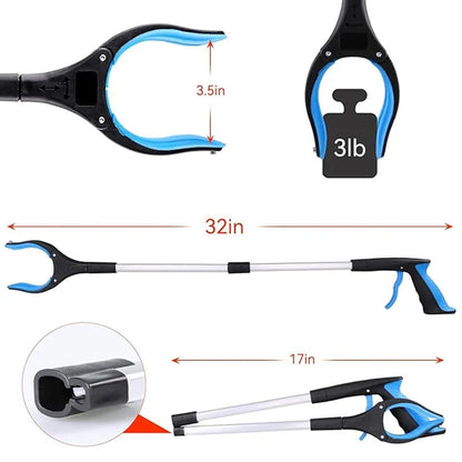 360° Swivel Clip Foldable Grabber