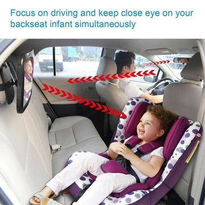 Baby Safety Mirror For Car & Back Seat Mirror