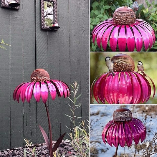 🔥LAST DAY 70% OFF🔥Outdoor Flower Bird Feeder 🌹Mother's Day Decora Gift💖