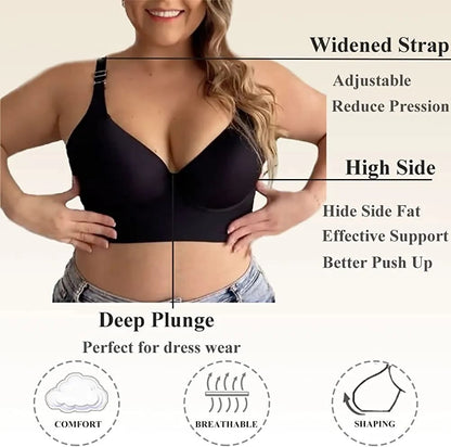 Bra with shapewear incorporated