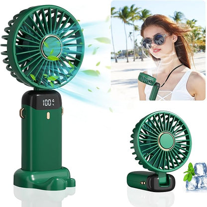 2024 New Upgrade LED Mini Handheld Fan