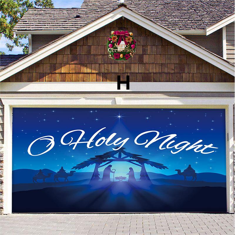 2023 New Christmas Garage Door Decoration